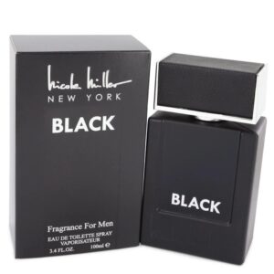 Nicole Miller Black Eau de Toilette for Men – 3.4 oz