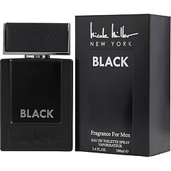 Nicole Miller Black EDT Spray for Men - 3.4 oz