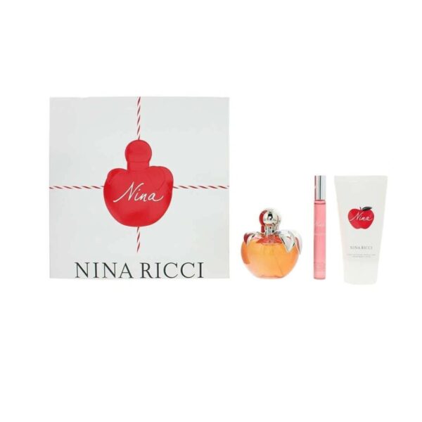 Nina Ricci Nina 3 piece v4 Eau de Toilette for Women – 3 piece gift set - v4