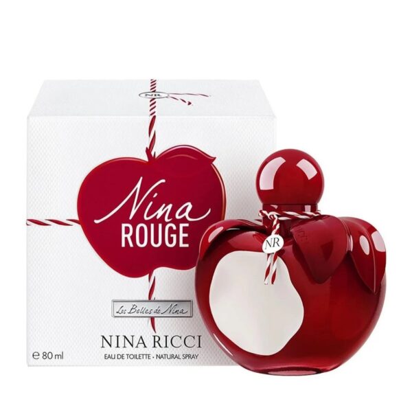 Nina Ricci Nina Rouge Eau de Toilette for Women – 2.7 oz