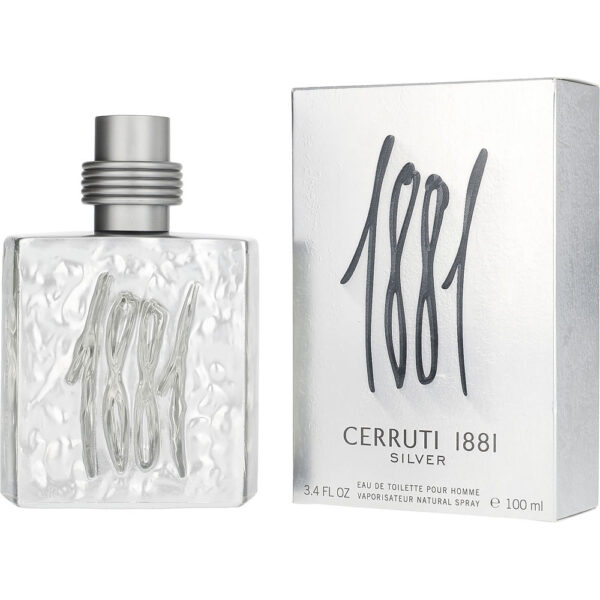 Nino Cerruti Cerruti 1881 Silver Eau de Toilette for Unisex – 3.4 oz