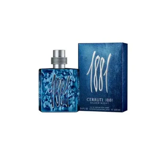 Nino Cerruti Cerruti 1881 Silver Night Eau de Toilette for Men – 3.4 oz