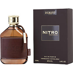 Nitro Pour Homme by Dumont Paris EAU DE PARFUM SPRAY 3.4 OZ
