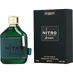 Nitro Green Pour Homme by Dumont Paris EAU DE PARFUM SPRAY 3.4 OZ