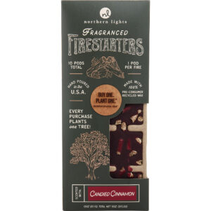 Nl Cinnamon by FRAGRANCED FIRESTARTERS (10 PACK) 18 OZ