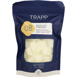 No. 08 Fresh Cut Tuberose by Trapp Fragrance Wax Melts 4 oz