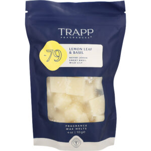 No. 79 Lemon Leaf & Basil by Trapp Fragrance Wax Melts 4 oz