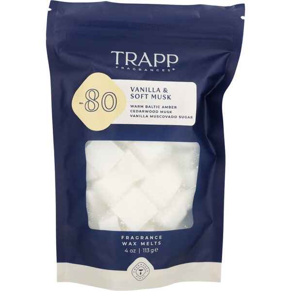 No. 80 Vanilla & Soft Musk by Trapp Fragrance Wax Melts 4 oz