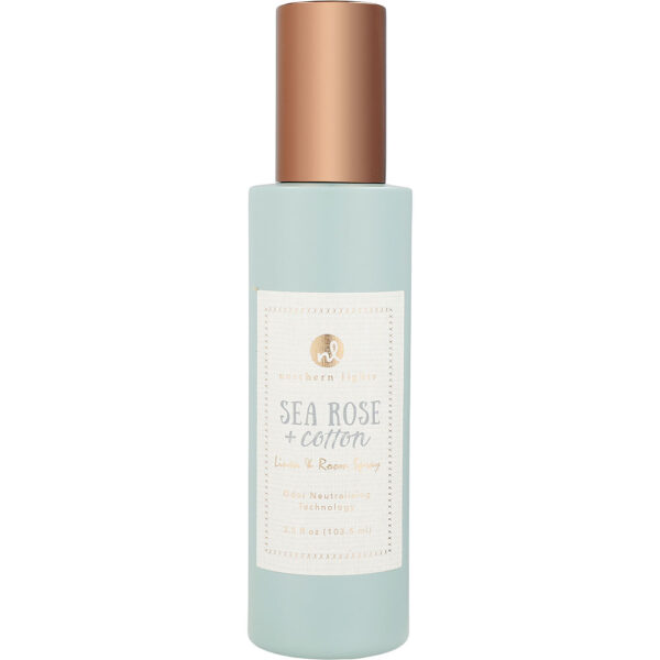 Northern Lights Sea Rose & Cotton LINEN & ROOM for Unisex – 3.5 oz