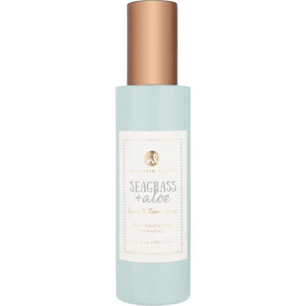 Northern Lights Seagrass & Aloe LINEN & ROOM for Unisex – 3.5 oz