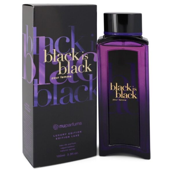 Nuparfums Black Is Black Luxury Edition Eau de Parfum for Women