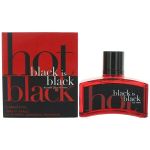 Nuparfums Hot Is Black Eau de Toilette for Men – 3.4 oz