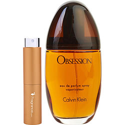 Obsession by Calvin Klein EAU DE PARFUM SPRAY 0.27 OZ Travel Spray Women