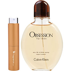 Obsession by Calvin Klein EDT SPRAY 0.27 OZ Travel Spray for Men