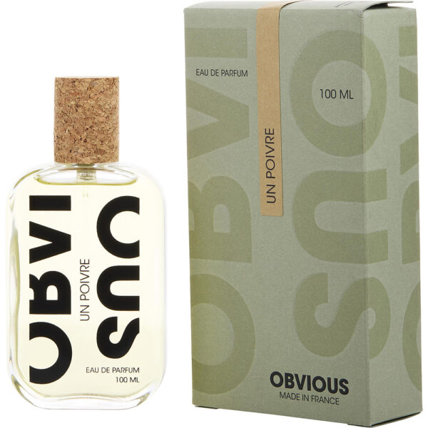 Obvious Un Poivre Eau de Parfum for Unisex – 3.4 oz
