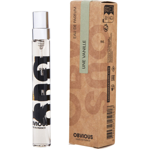 Obvious Une Vanille Eau de Parfum for Unisex – 0.3 oz