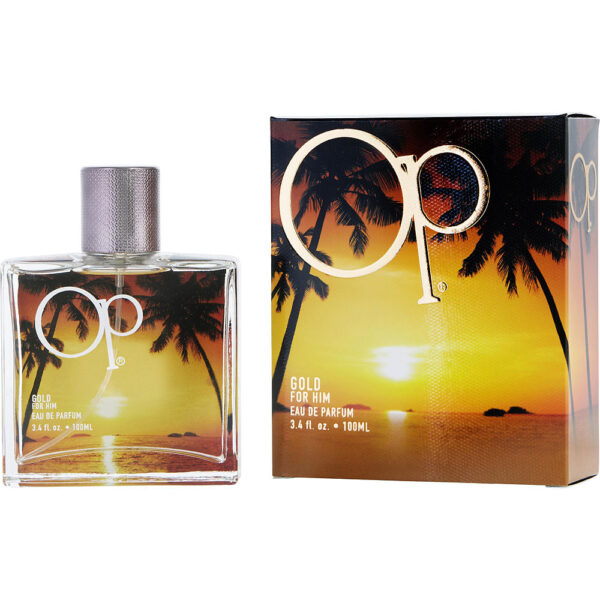 Ocean Pacific Op Gold Eau de Parfum for Men – 3.4 oz