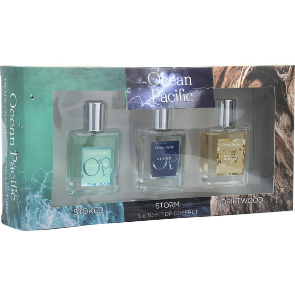 Ocean Pacific Variety 3-Piece Men's Eau de Parfum Set