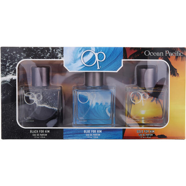 Ocean Pacific Variety 3-Piece Set for Men | EDP Spray