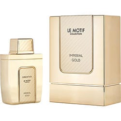 Orientica Le Motif Imperial Gold Eau de Parfum for Unisex – 2.9 oz