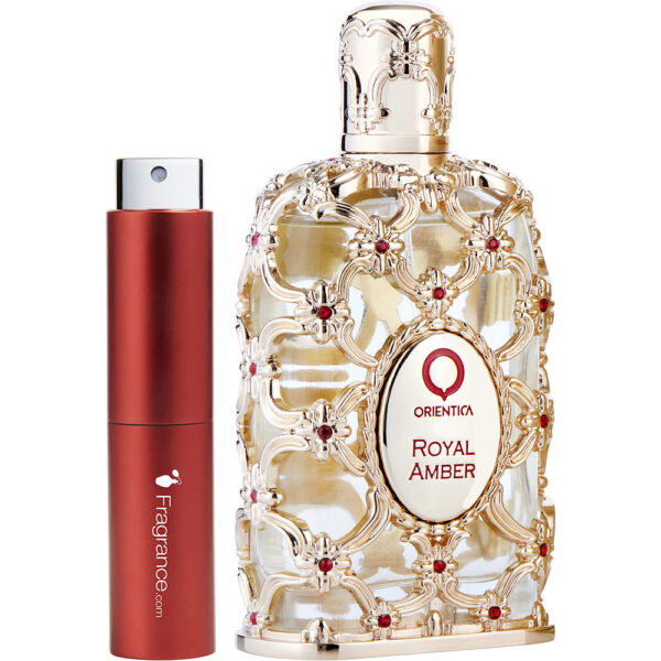 Orientica Royal Amber TRAVEL Eau de Parfum for Unisex – 0.27 oz