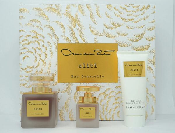 Oscar De La Renta Alibi 3 piece Eau de Toilette for Women – 3 piece gift set