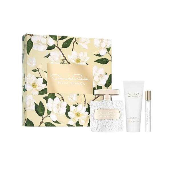 Oscar De La Renta Bella Blanca 3 piece Eau de Parfum for Women – 3.4 oz