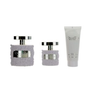 Oscar De La Renta Bella Blanca 3 piece v2 Eau de Parfum for Women – 3 piece gift set - v2