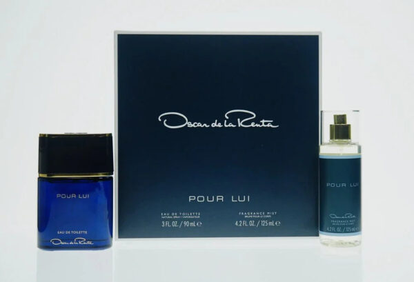 Oscar De La Renta Pour Lui 2 piece v2 Eau de Toilette for Men – 2 piece gift set - v2