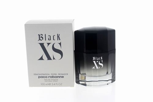 Paco Black XS Eau de Toilette for Men - 3.4 oz Spray