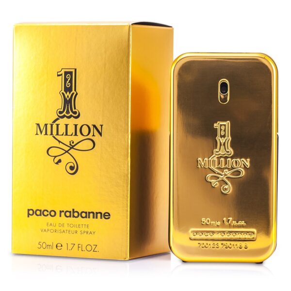 Paco Rabanne 1 Million Eau de Toilette for Men – 1.7 oz