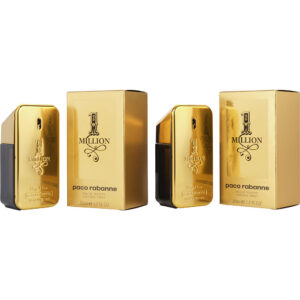 Paco Rabanne 1 Million EDT Spray 1.7 oz Duo Pack for Men