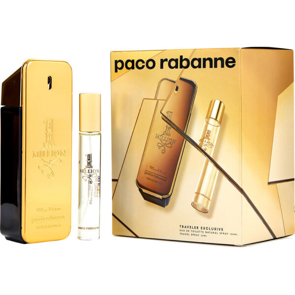 Paco Rabanne 1 Million EDT Spray for Men Duo Set