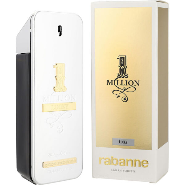 Paco Rabanne 1 Million Lucky Eau de Toilette for Men – 6.8 oz