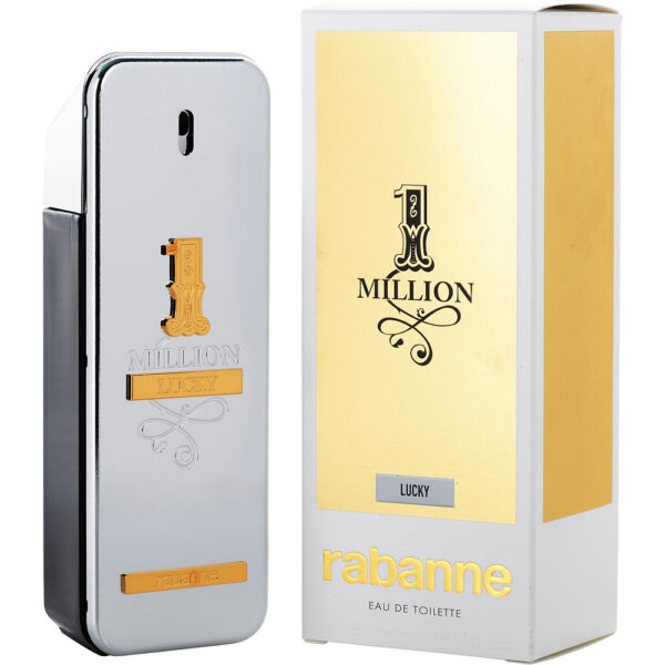 Paco Rabanne 1 Million Lucky Eau de Toilette for Men – 3.4 oz