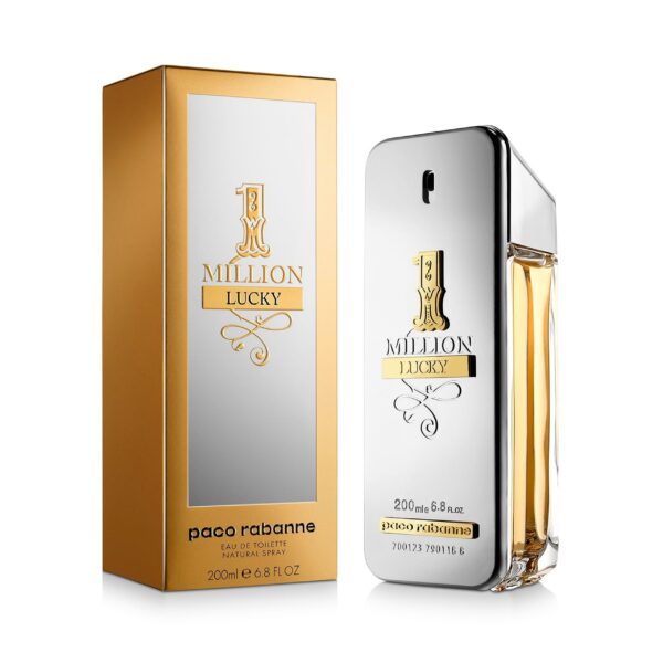 Paco Rabanne Rabanne 1 Million Lucky Eau de Toilette for Men – 6.7 oz