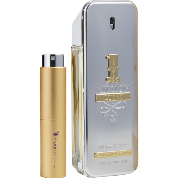 Paco Rabanne 1 Million Lucky TRAVEL Eau de Toilette for Men – 0.27 oz