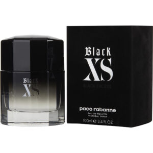Paco Rabanne Black Xs Eau de Toilette for Men – 3.4 oz