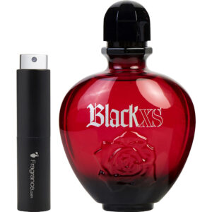Paco Rabanne Black Xs TRAVEL Eau de Toilette for Women – 0.27 oz