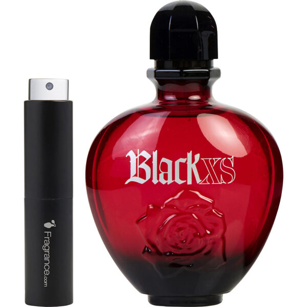 Paco Rabanne Black Xs TRAVEL Eau de Toilette for Women – 0.27 oz