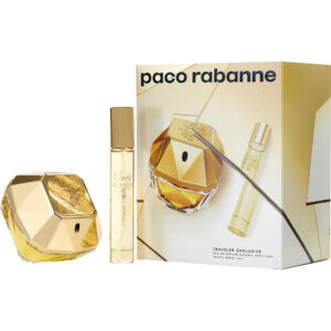 Paco Rabanne Lady Million EAU DE PARFUM SPRAY 2.7 OZ & 0.68 OZ Travel Offer