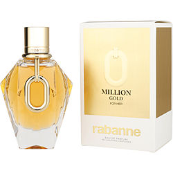 Paco Rabanne Million Gold EAU DE PARFUM REFILLABLE SPRAY 3 OZ