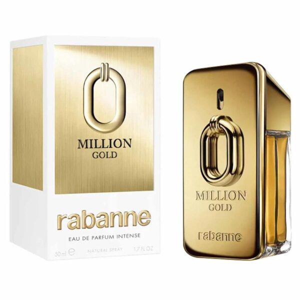 Paco Rabanne Rabanne Million Gold Intense Eau de Parfum for Men – 1.7 oz
