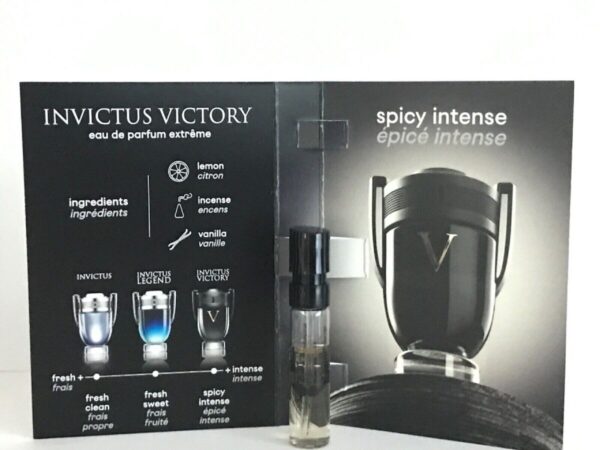 Paco Rabanne Rabanne Invictus Victory Extreme Eau de Parfum for Men – 0.05 oz