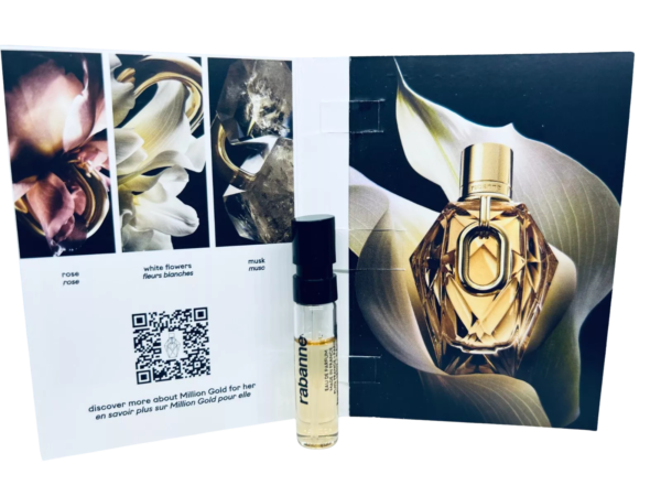 Paco Rabanne Rabanne Million Gold Eau de Parfum for Women – 0.05 oz