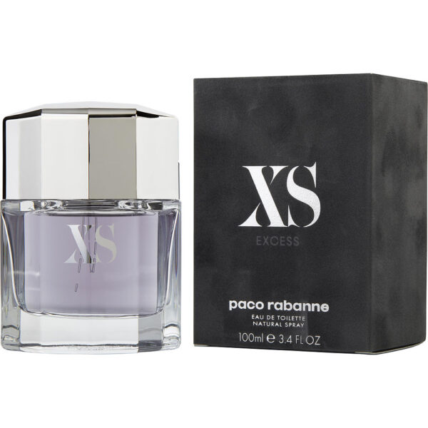 Paco Rabanne Xs Eau de Toilette for Men – 3.4 oz