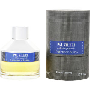 Pal Zileri Cashmere E Ambra Eau de Toilette for Men – 1.7 oz