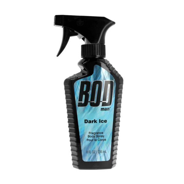 Parfums De Coeur BOD man Dark Ice Body Spray for Men – 8.0 oz
