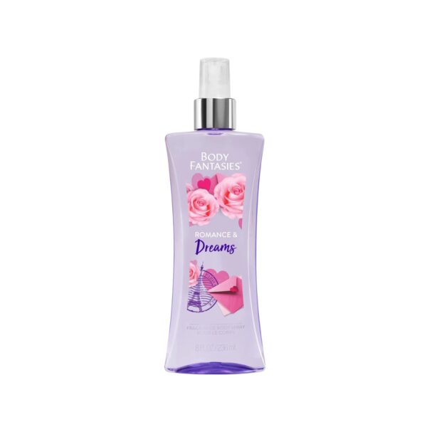 Parfums De Coeur Body Fantasies Romance & Dreams Body Spray for Women – 8.0 oz