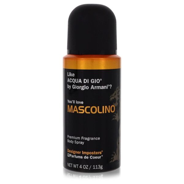 Parfums De Coeur Designer Imposters Mascolino Body Spray for Men